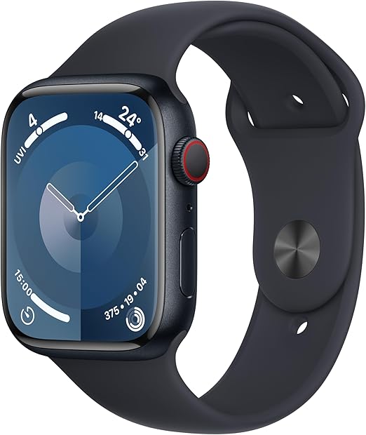Apple watch series 9 45mm LTE Midnight Band - Refurbished
